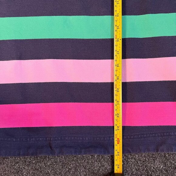 kidcore navy & multi-coloured rainbow striped cotton sweatshirt - Picture 8 of 8